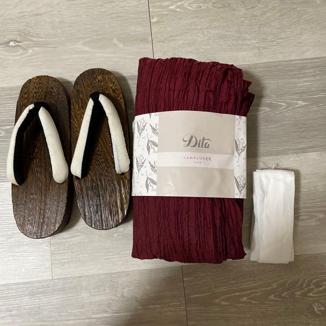 Ditaディータ古典大正ロマン浴衣5点セット