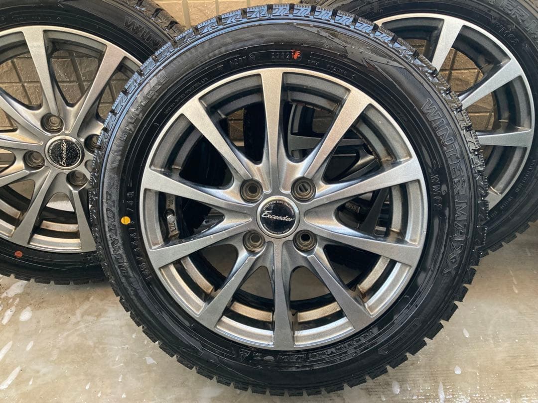 ウィンターマックスWM02 14インチ スタッドレス・ホイール4本セット