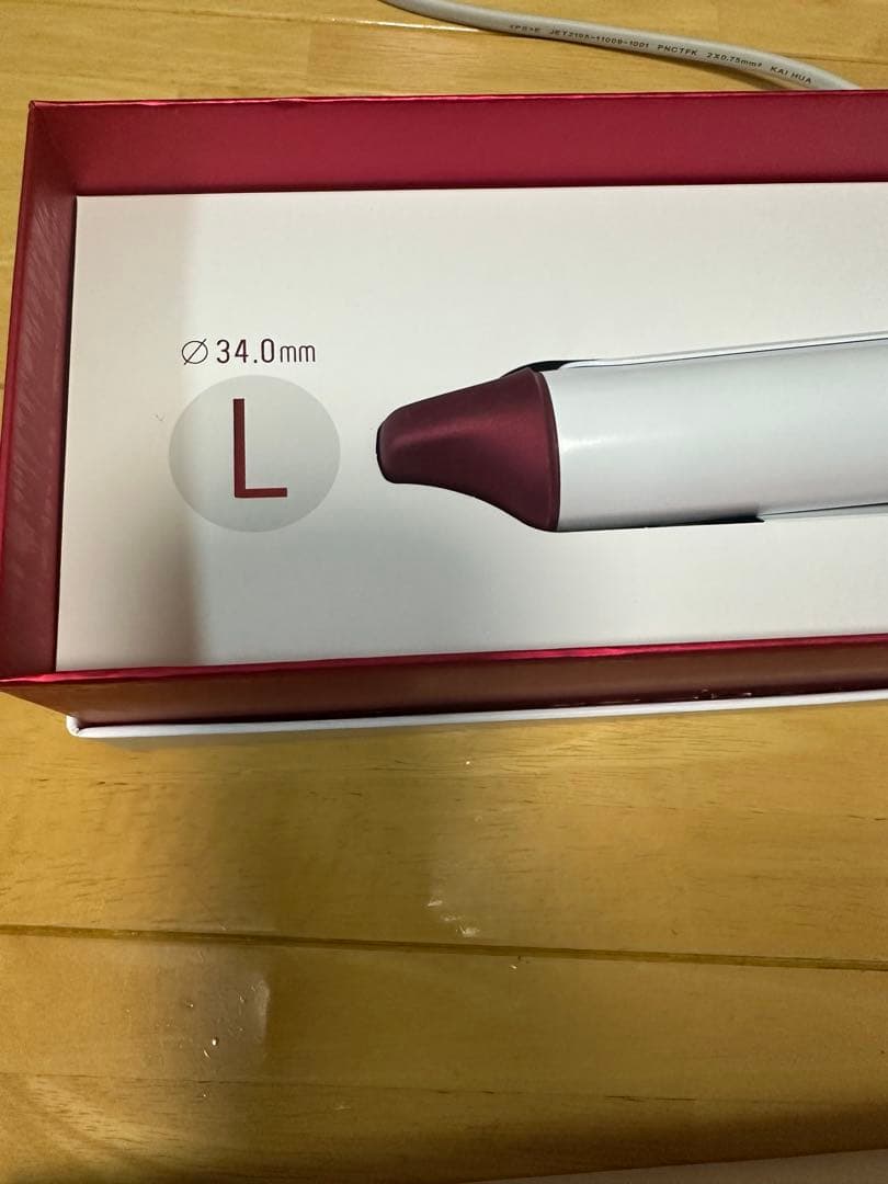 ヘアアイロン HAIRBEAURON 2D Plus CURL 34mm