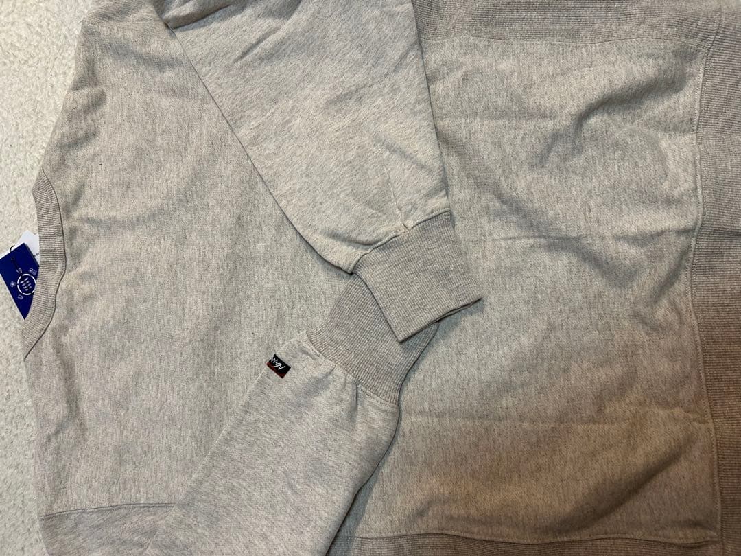 値下げ新品未使用　NANGAカラフルスニーカー刺繍グレー トレーナー