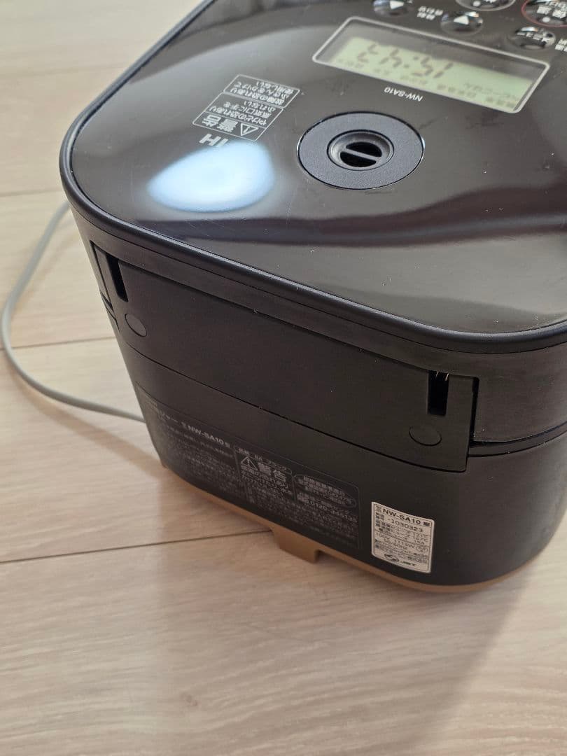 ​【美品】象印 STAN. IH炊飯ジャー（5.5合）NW-SA10-BA