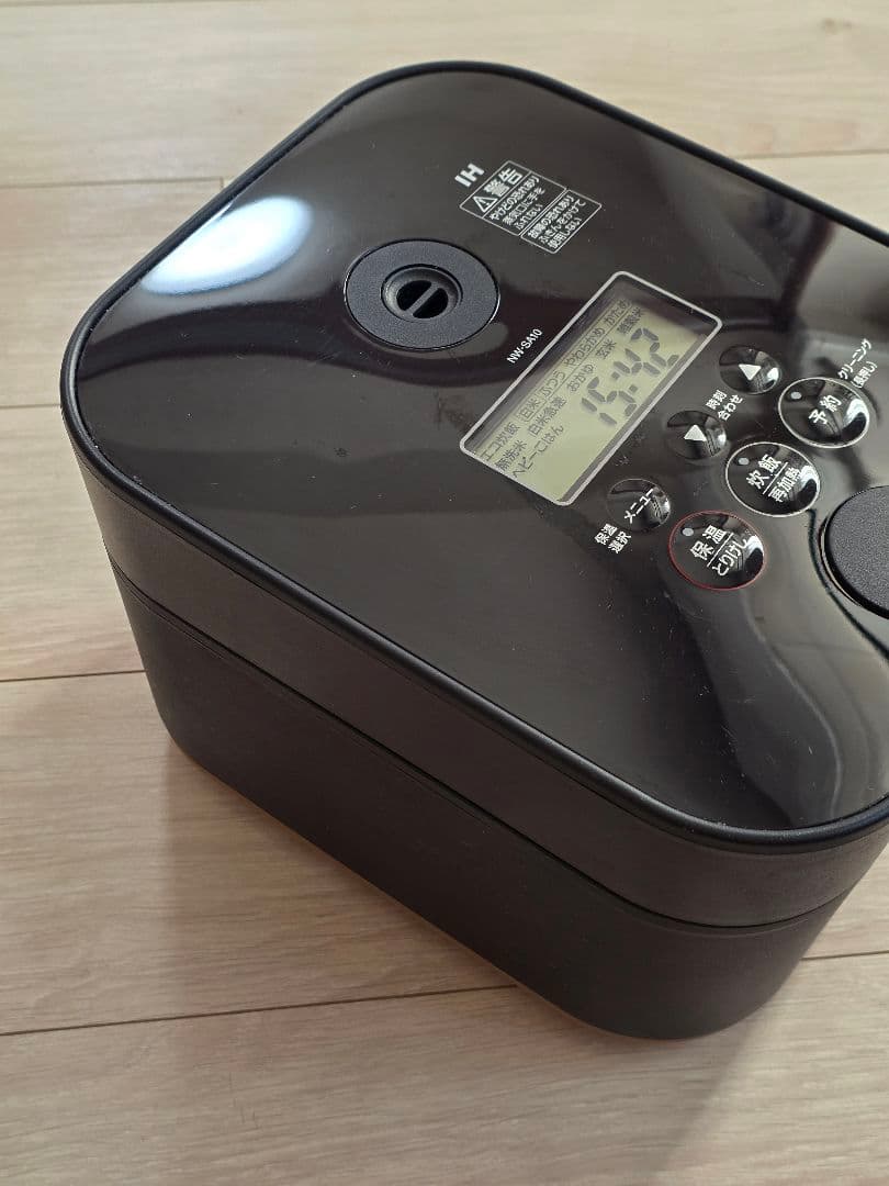 ​【美品】象印 STAN. IH炊飯ジャー（5.5合）NW-SA10-BA