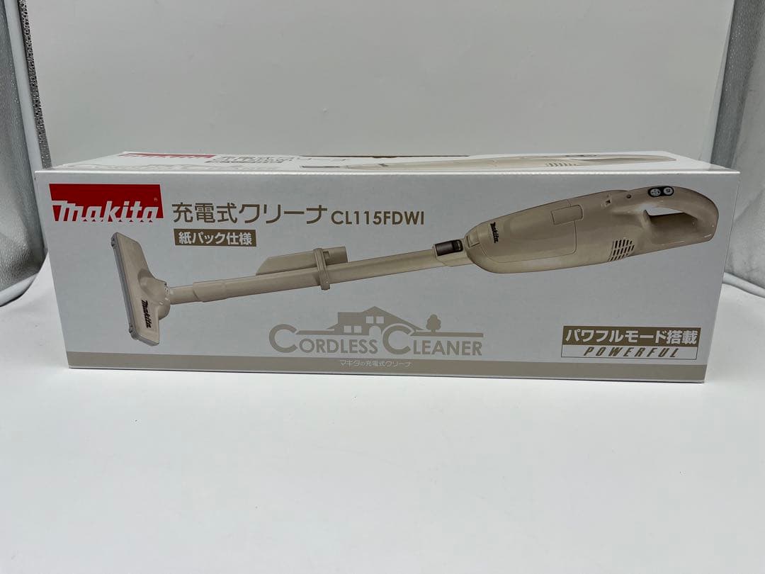 【新品】マキタ(Makita) 充電式クリーナ　CL115FDWI