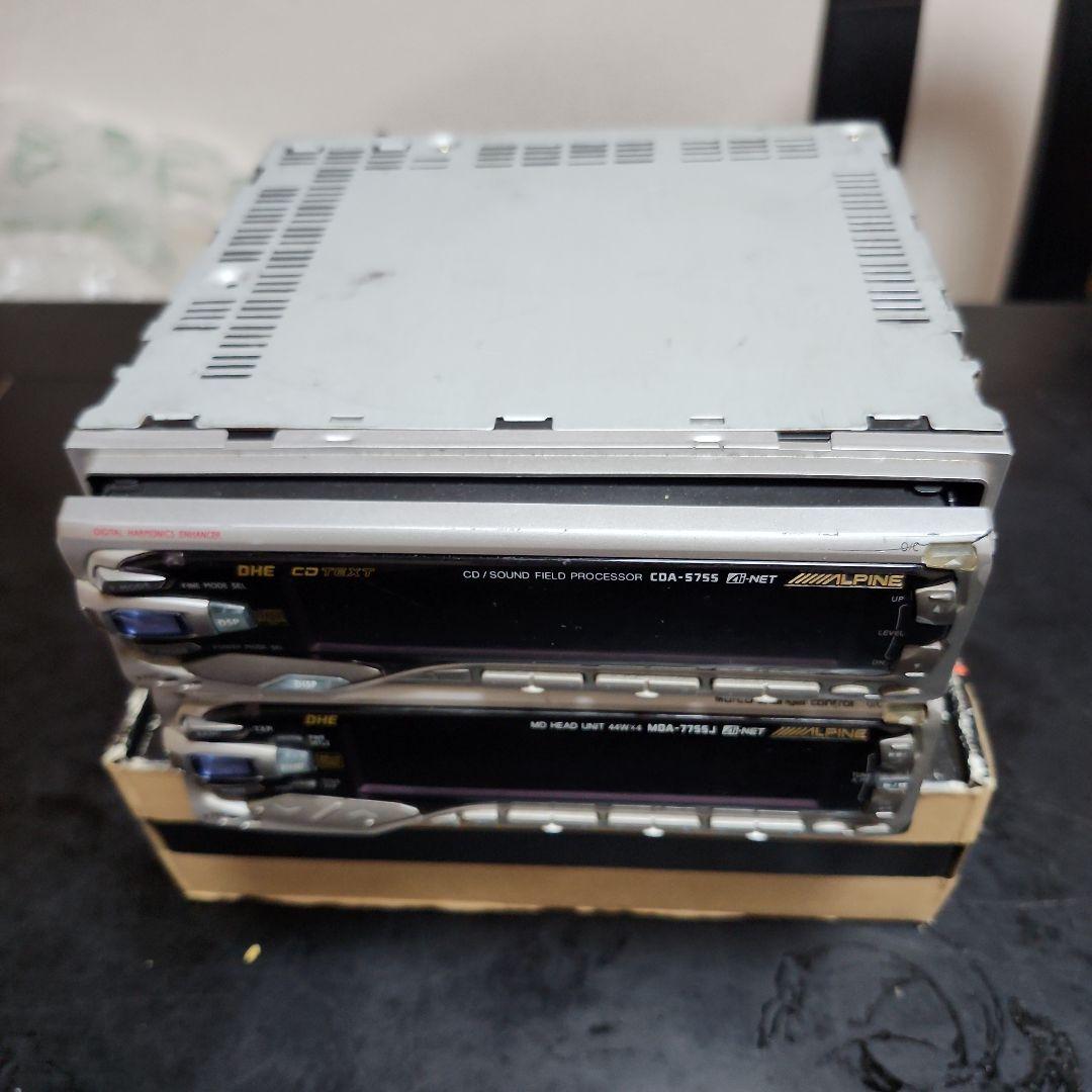 ALPINE CDA-5755 & MDA-7755J セット