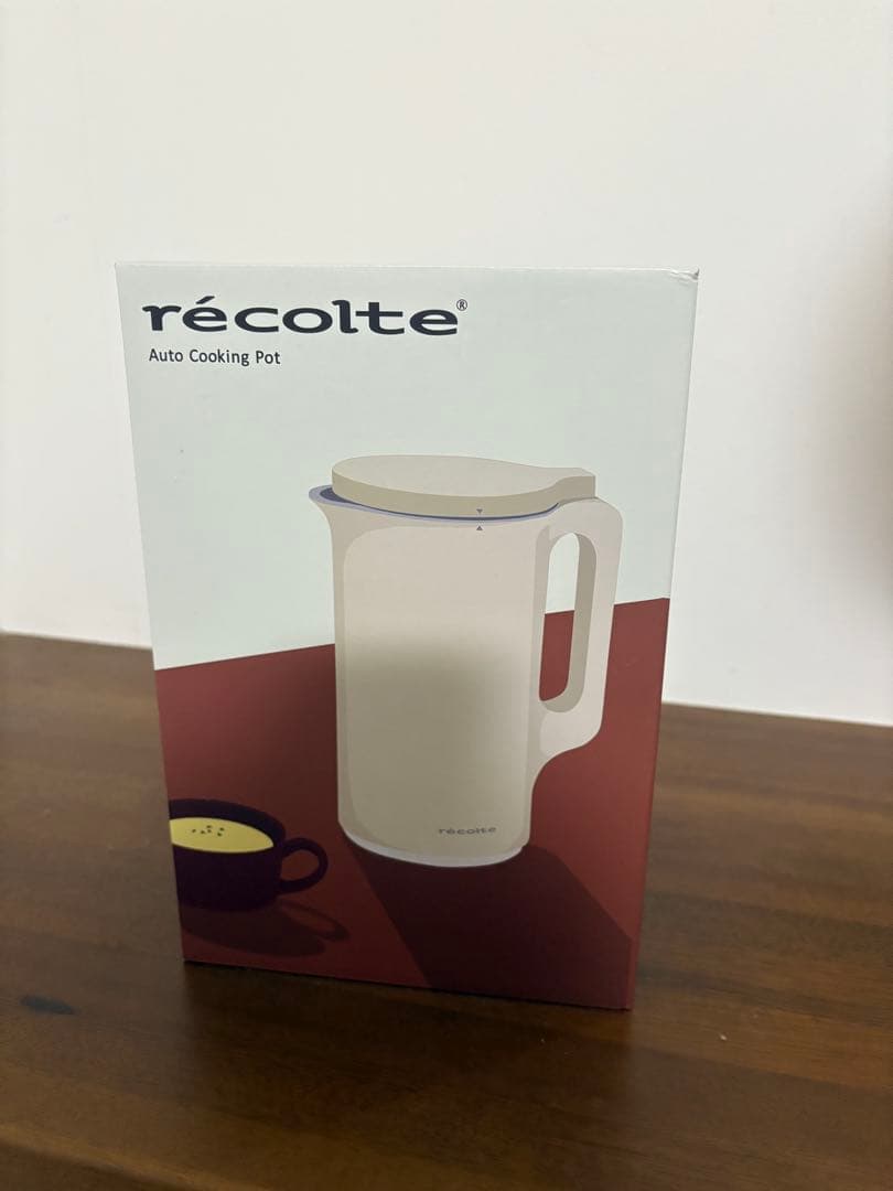 【新品未使用】　レコルテ 自動調理ポット RSY-2 W
