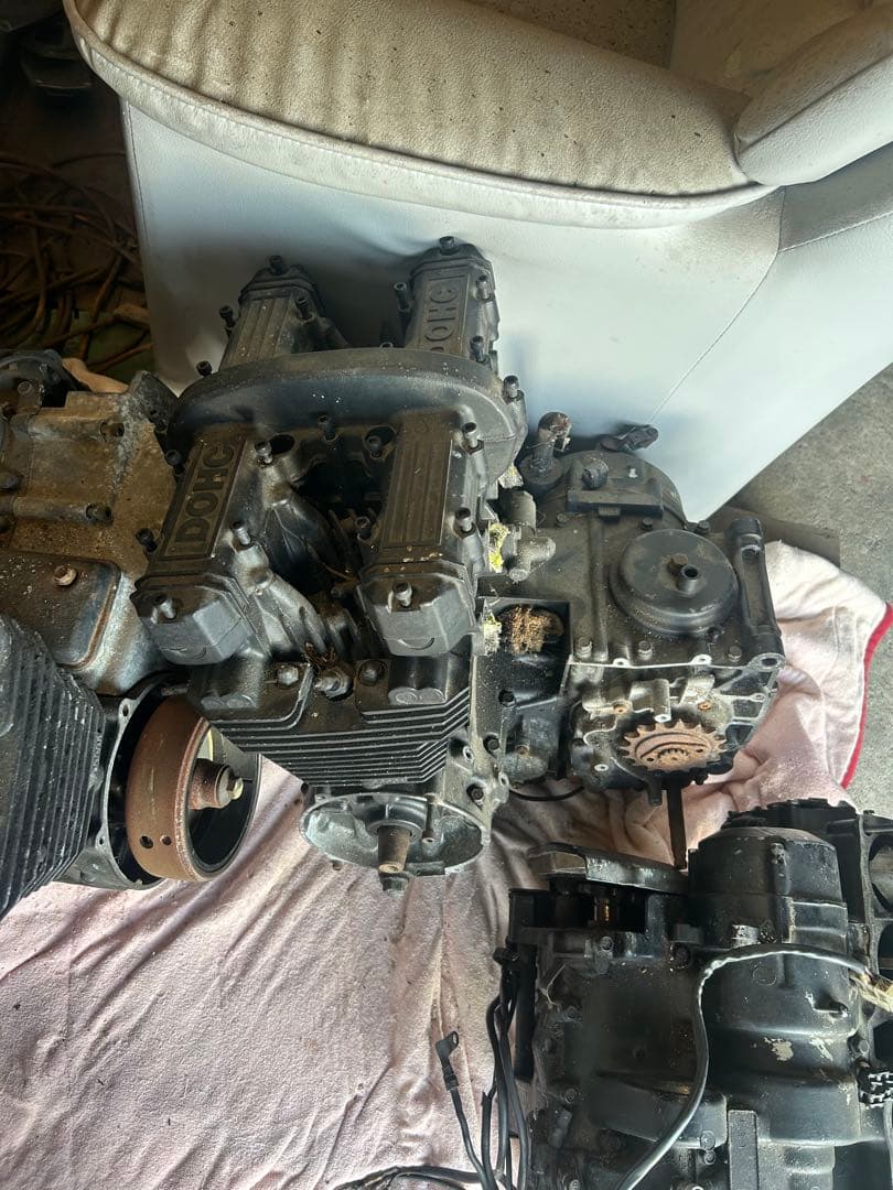 koo yama　z400gp エンジン　2機