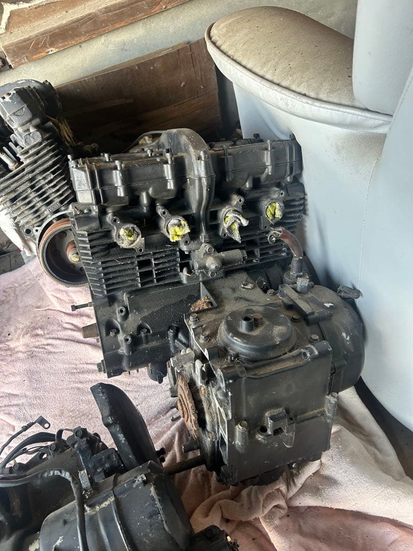 koo yama　z400gp エンジン　2機