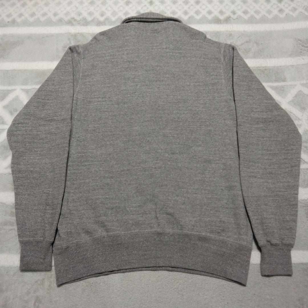 BUZZRICKSON ハーフジップアップ スウェット トレーナー XL