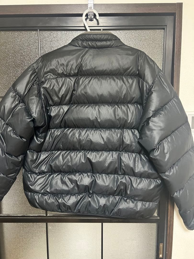 美品モンベル800FPライトアルパインダウンジャケット　メンズLブラック