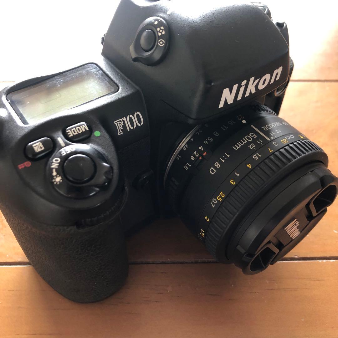 NIKON F100 AF NIKKOR 50mm 1.8 フィルムカメラ