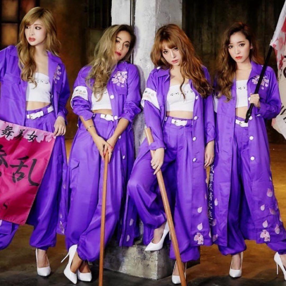 シュガー　特攻服　コスプレ　パープル　紫　ハロウィン