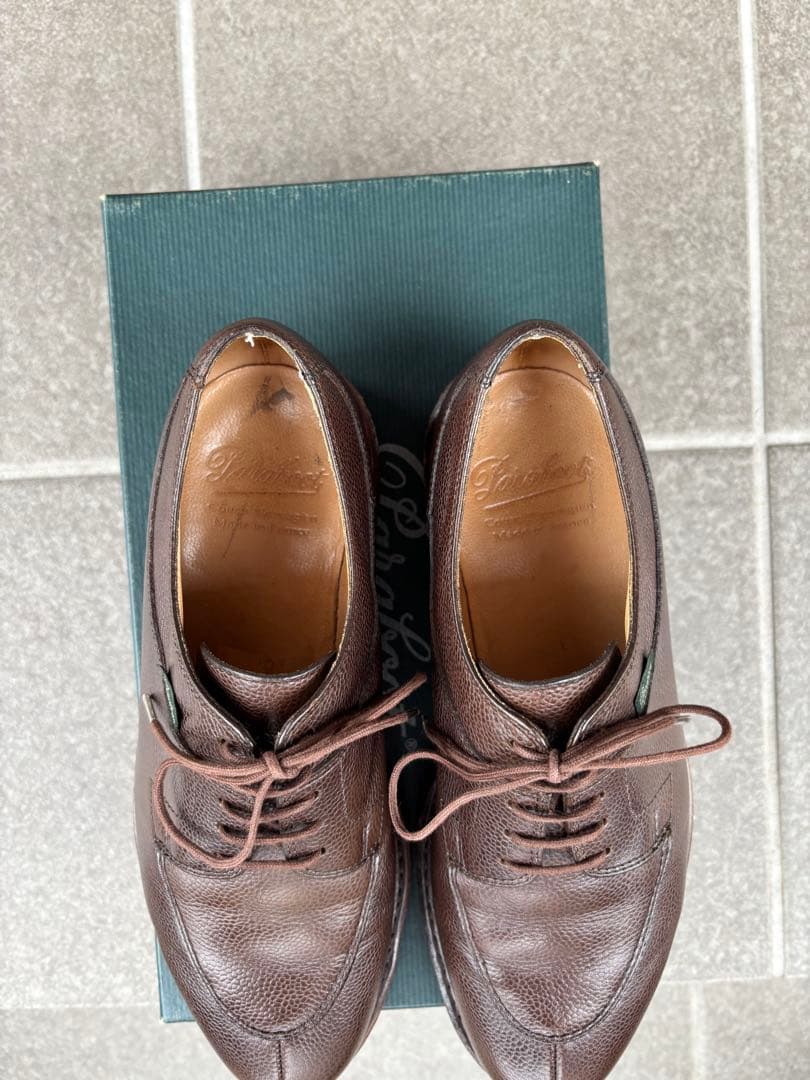 Paraboot Avignon/パラブーツ アヴィニョン マロン　モカ　UK7