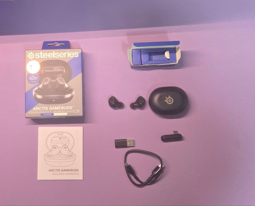 SteelSeries Arctis Gamebuds ワイヤレスイヤフォン