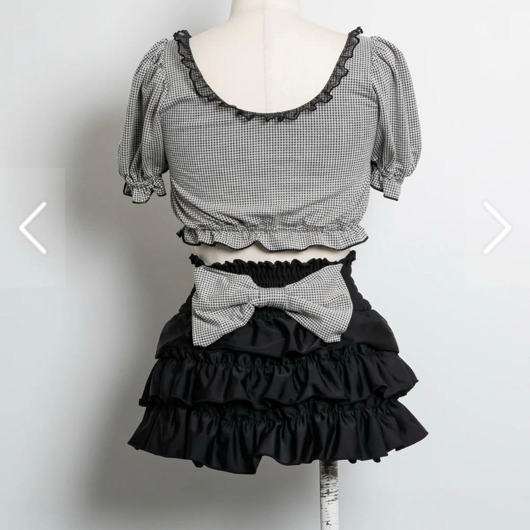 pium ぴうむ ピウム ドーリーフリルセパレートスイムウェア