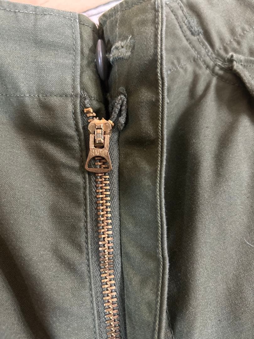 実物 USED 米軍 M-65 フィールドカーゴパンツ M-R 74年製