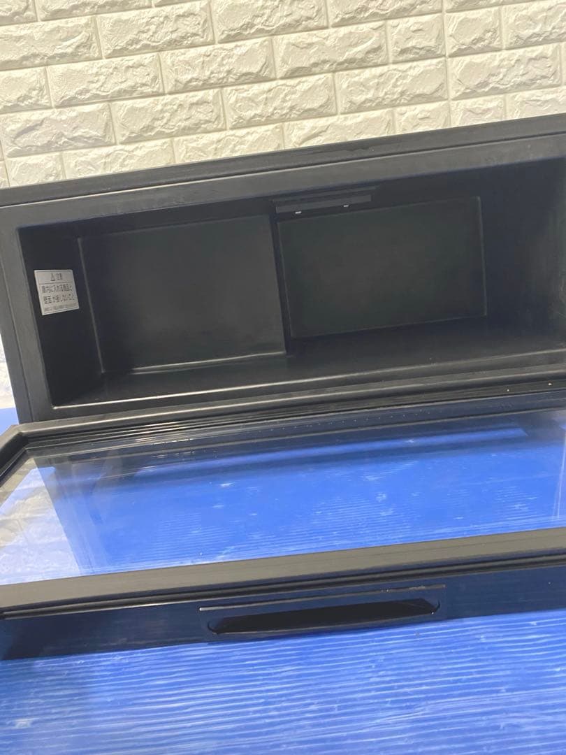 卓上 冷蔵 ショーケース/黒 JCMS-28 冷蔵庫 小型　送料無料