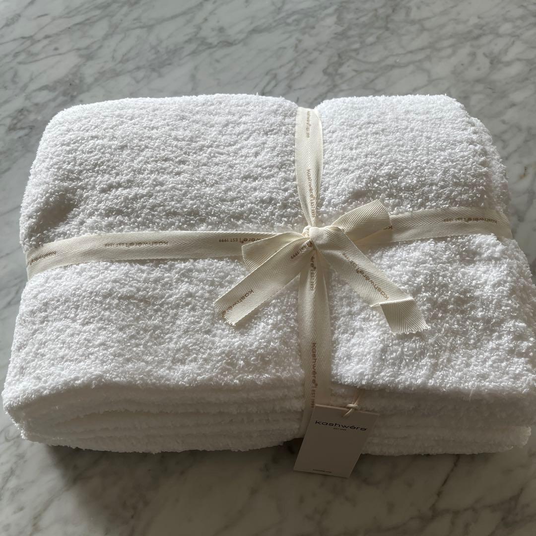 kashwére THROWS SOLID BLANKET ブランケット