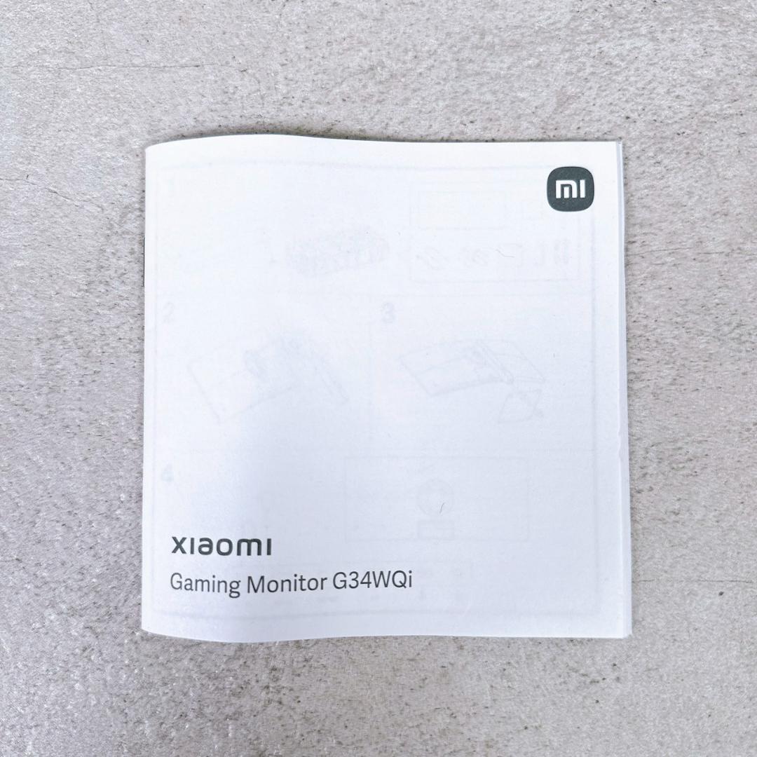 Xiaomi 34インチ ゲーミングモニター C34WQBA-RGGL
