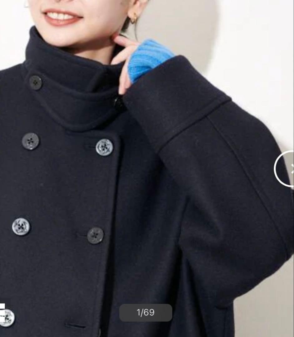 JOURNAL STANDARDビシュウメルトンロングPコート36