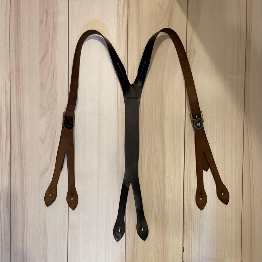 MOTOR NEW VINTAGE クロムエクセル サスペンダー