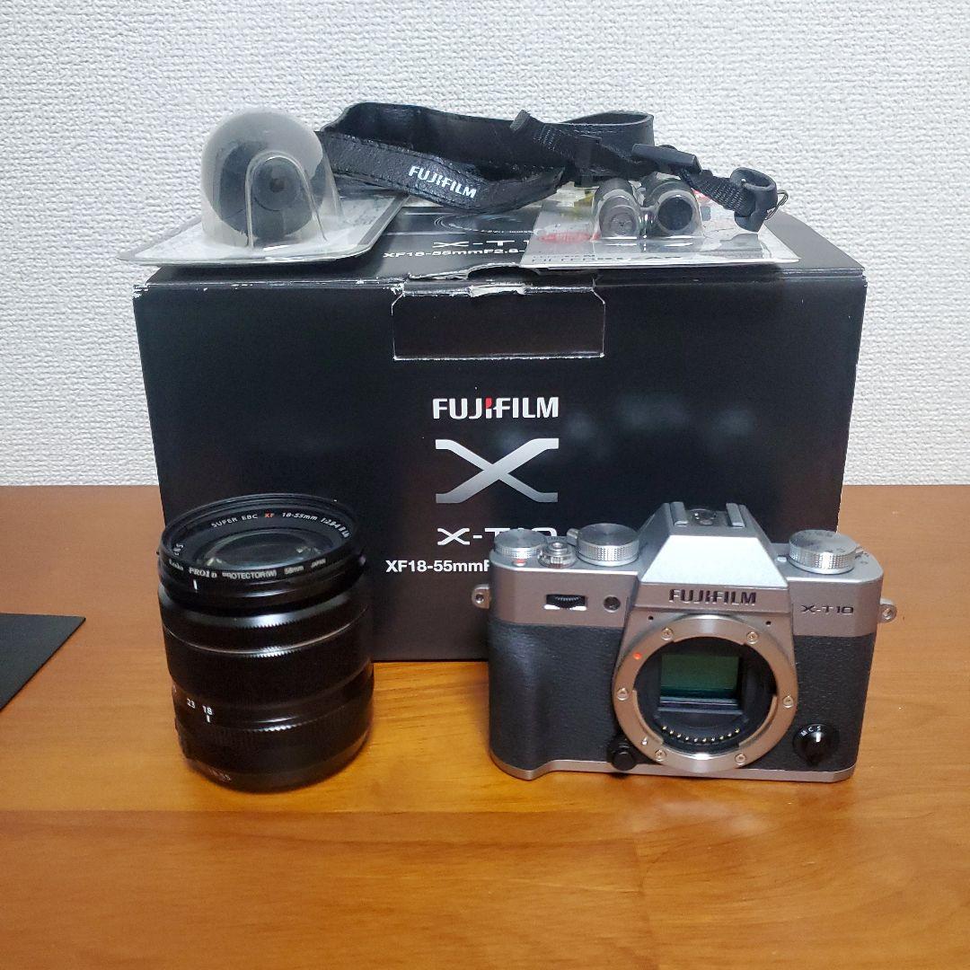 【美品】 FUJIFILM X-T10+XF18-55mm F2.8-4
