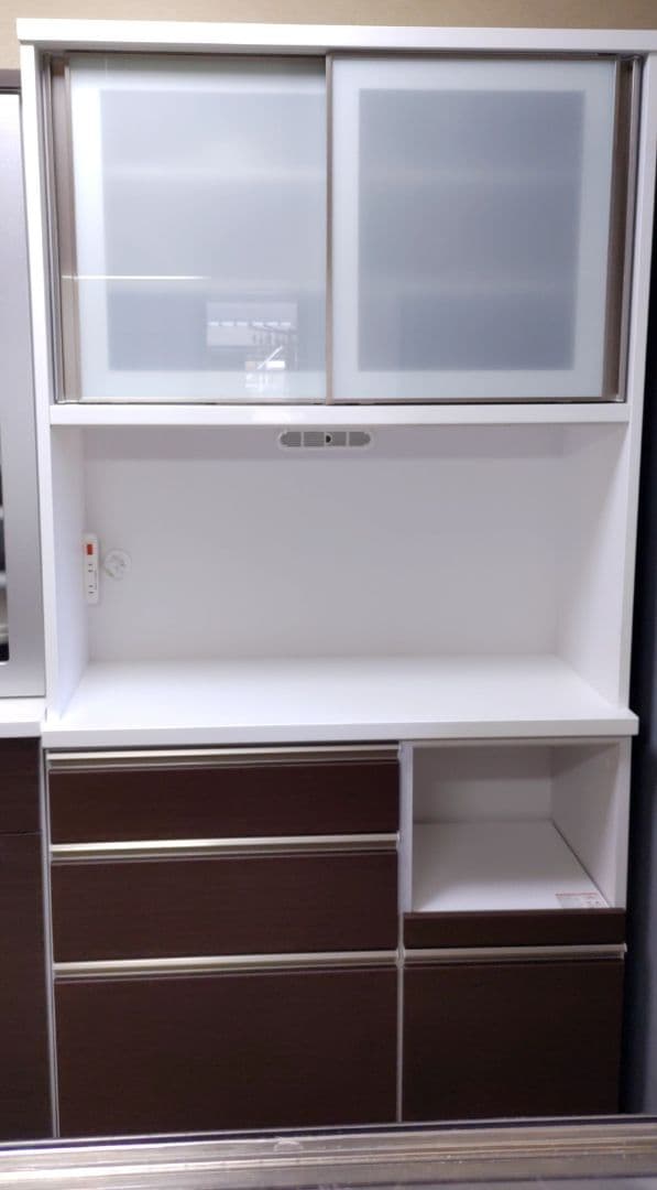 yukoy 【美品】マナベ　キッチンカウンター収納 幅100cm