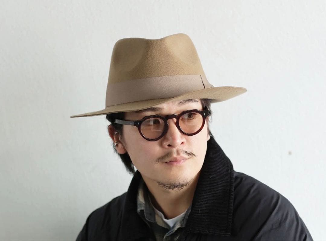 ReqHatter MIDDLE BRIM FLAT HAT Lサイズ