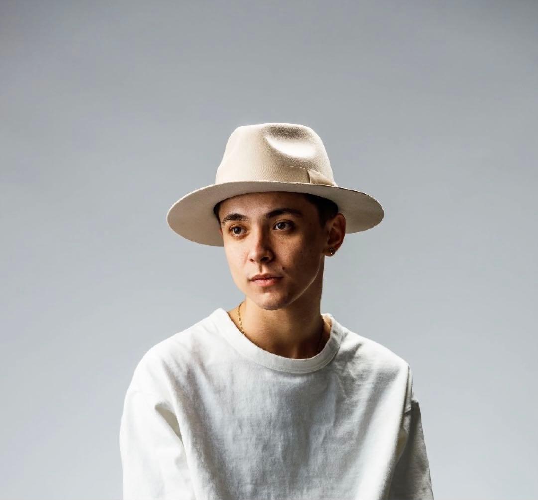 ReqHatter MIDDLE BRIM FLAT HAT Lサイズ