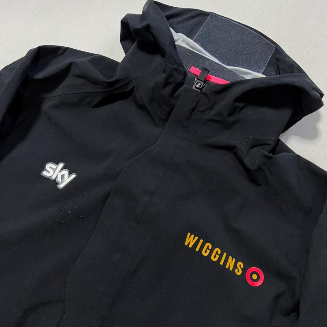 Rapha チームスカイ&ウィギンス フーデッド レイン ジャケット Sサイズ