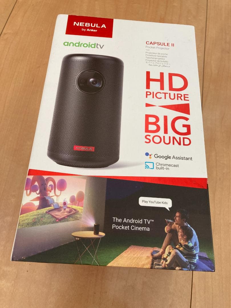 【ジャンク】AnkerNebulaCapsuleⅡモバイルプロジェクター
