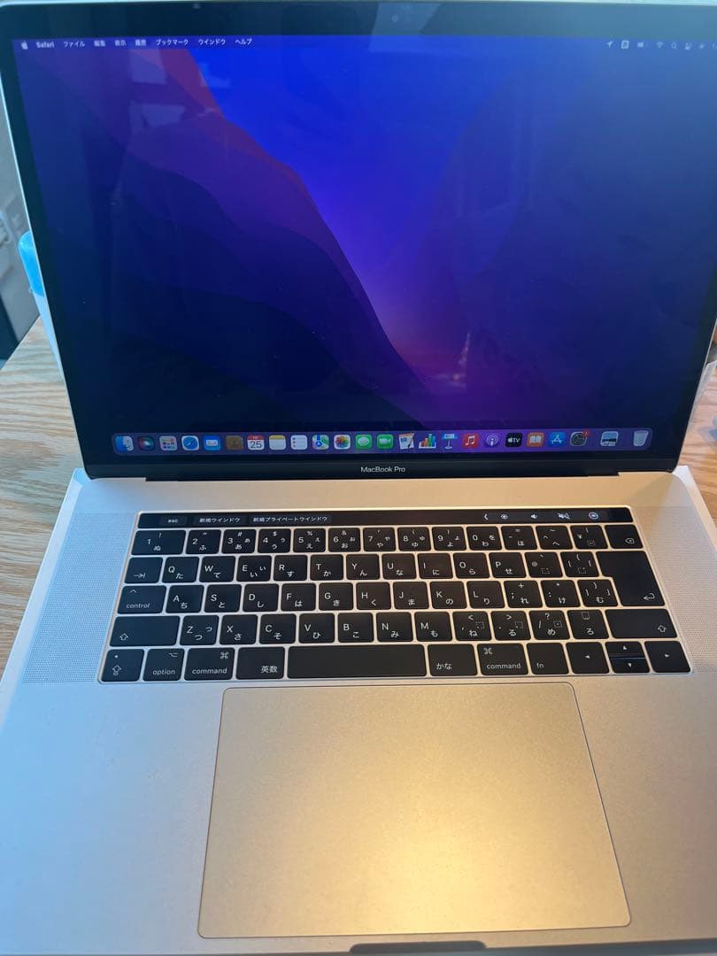 Apple MacBook Pro 15インチ　251GB 本体