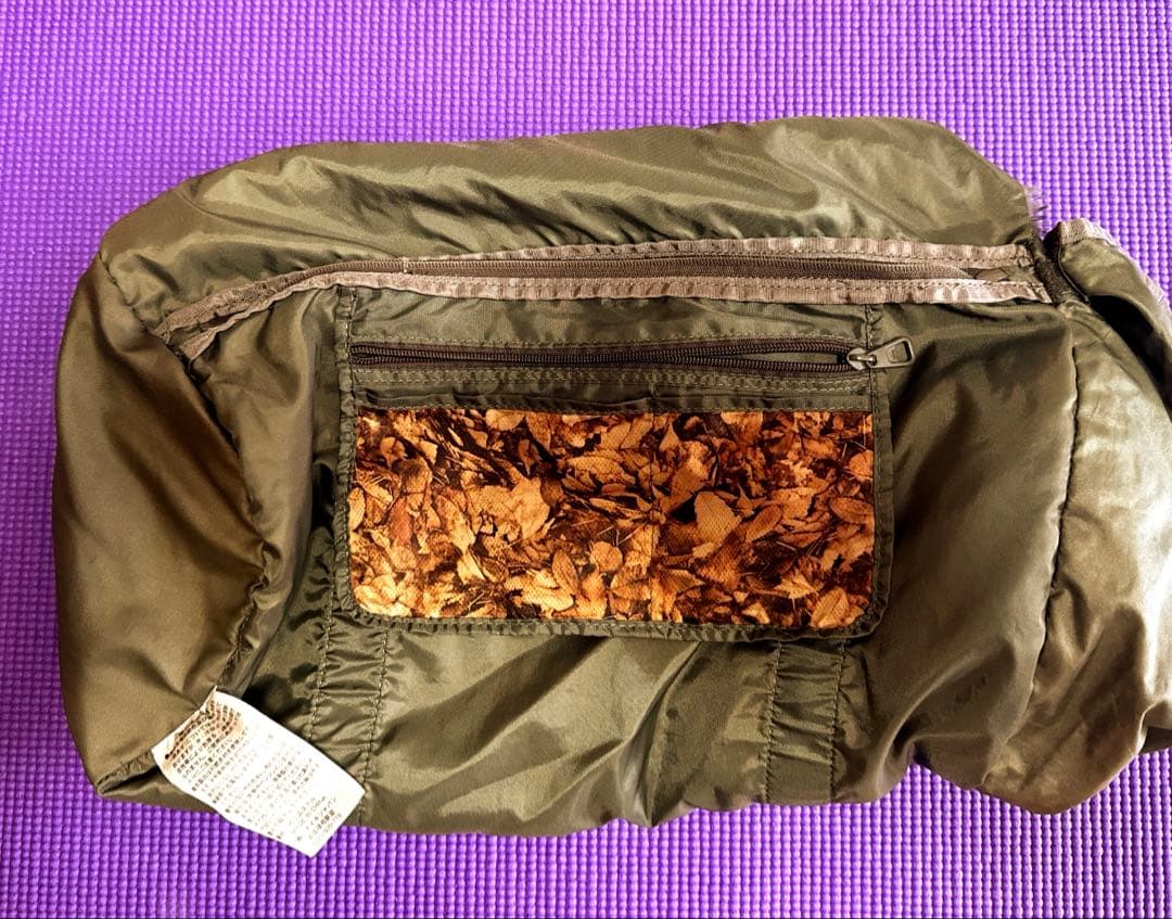 希少高＆超レア特典あり　GYAKUSOU枯葉柄 ボストンバッグ :ドラムバッグ