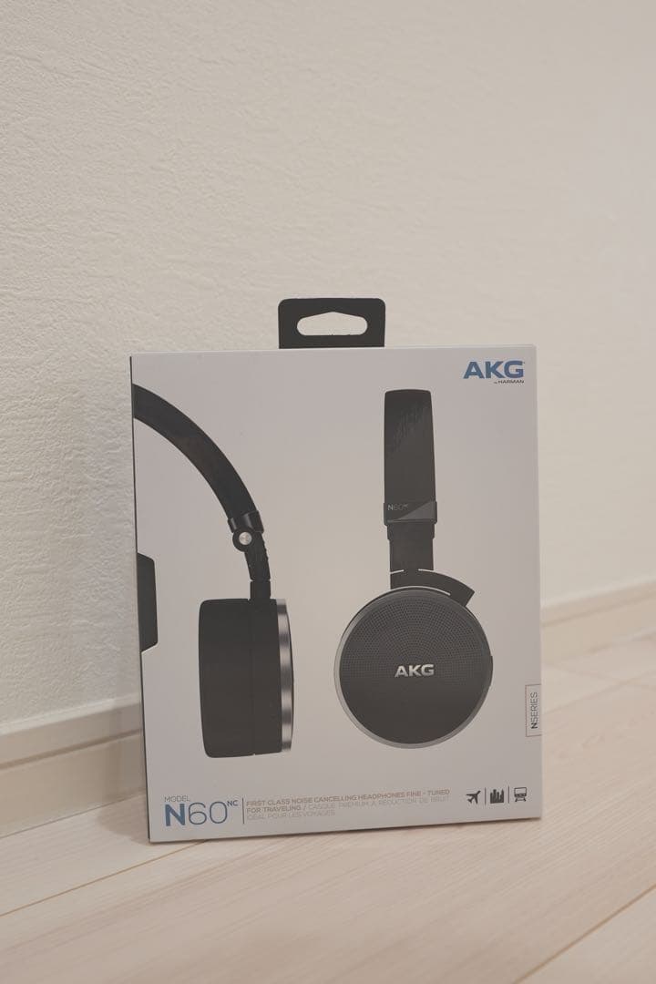 AKG N60 ノイズキャンセリングヘッドフォン ブラック