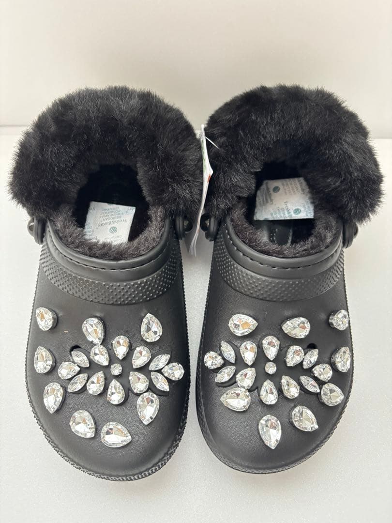 【新品タグ付き】Simone Rocha x Crocs サンダル ファー付き