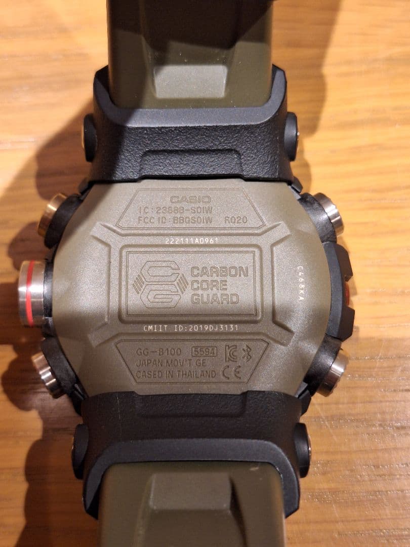 美品CASIOジーショックGG-B100-1A3JF MUDMASTER 中古品