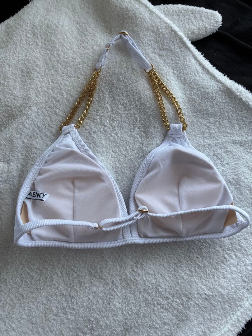 ALENCY チェーンビキニ ホワイト
