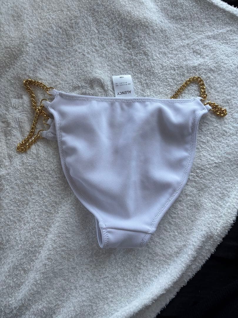 ALENCY チェーンビキニ ホワイト
