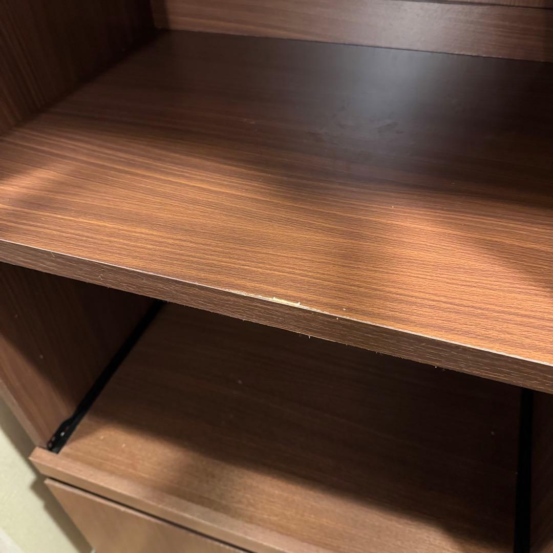 miN•Kujira【送料込み】LOWYA レンジボード キッチンボード