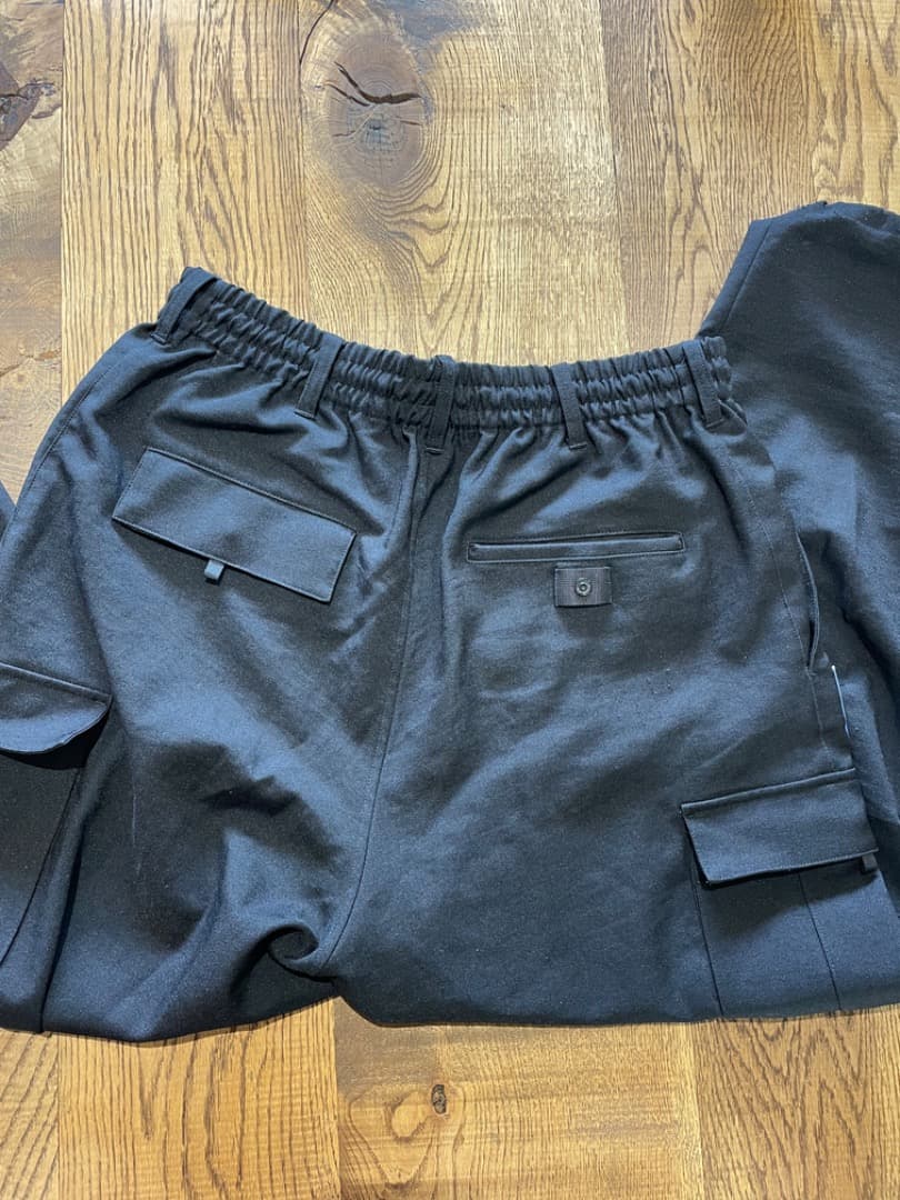 !!!リスグラシュー!!!　Y-3 ブラックカーゴパンツ