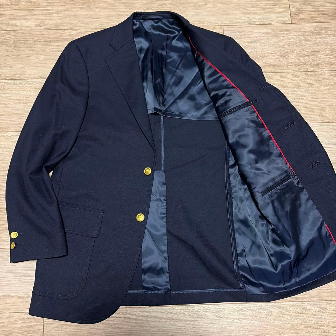 【美品】J.PRESS 紺ブレザー テーラードジャケット3B 金ボタン M