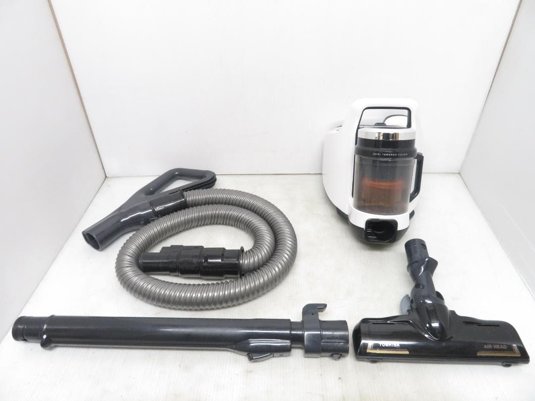 東芝 2021年製 トルネオ ミニ サイクロン掃除機 クリーナー ホワイト