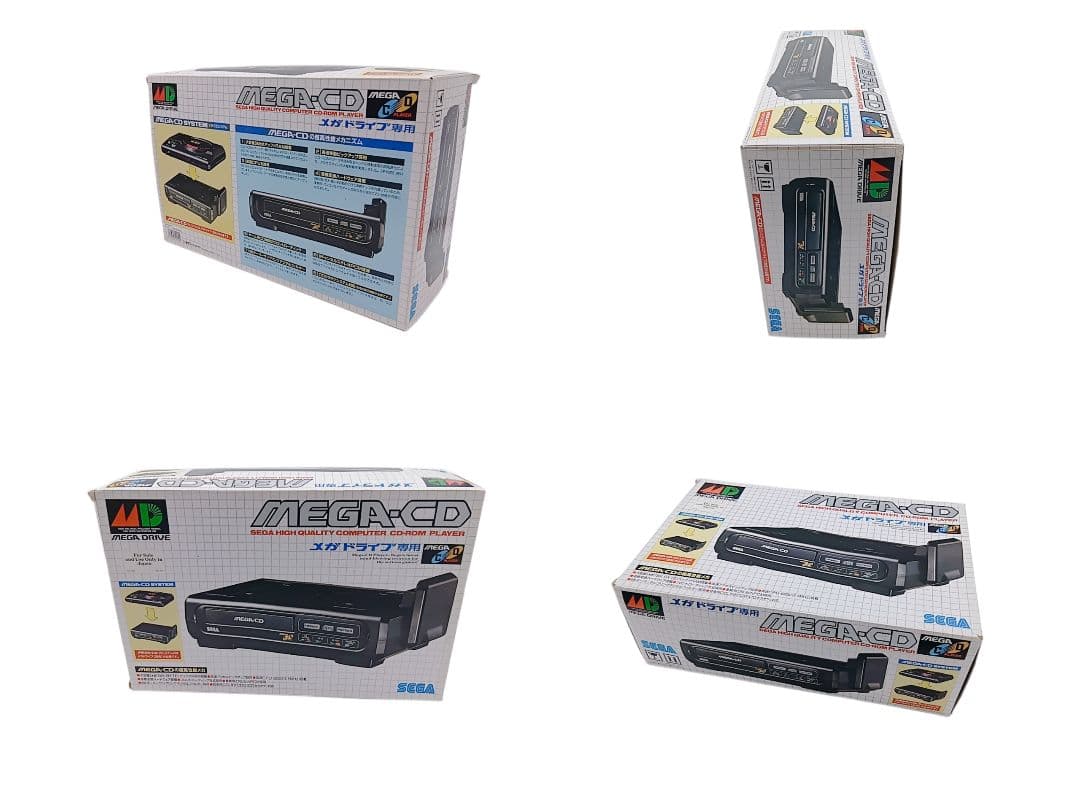 【動作未確認/ジャンク・シリアル番号一致】セガMEGA CD 付属品多