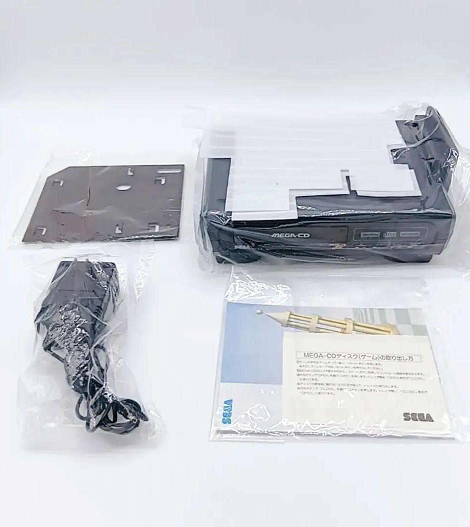 【動作未確認/ジャンク・シリアル番号一致】セガMEGA CD 付属品多
