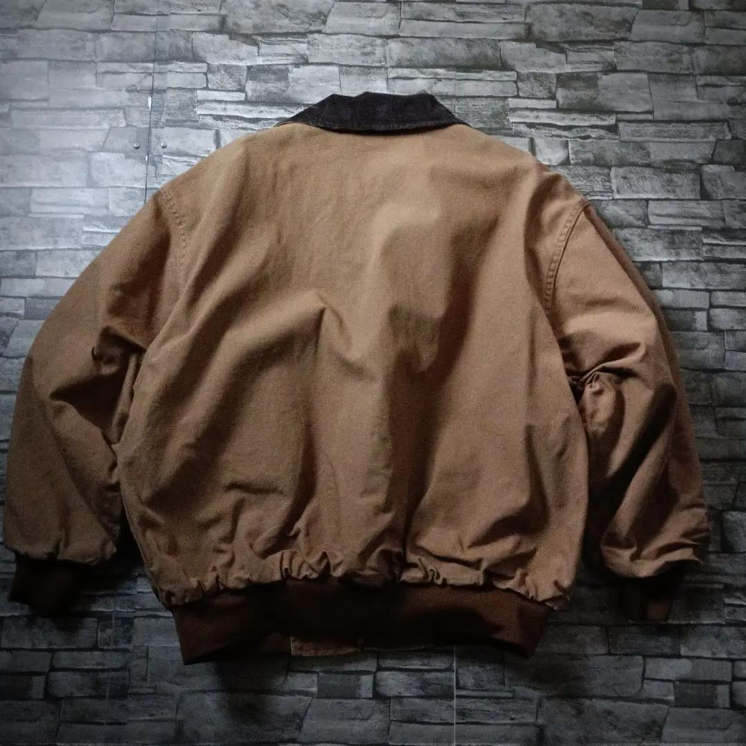 USA製☆ユニオンラインダックジャケット トラッカー 襟切り替え 特大 輸入古着