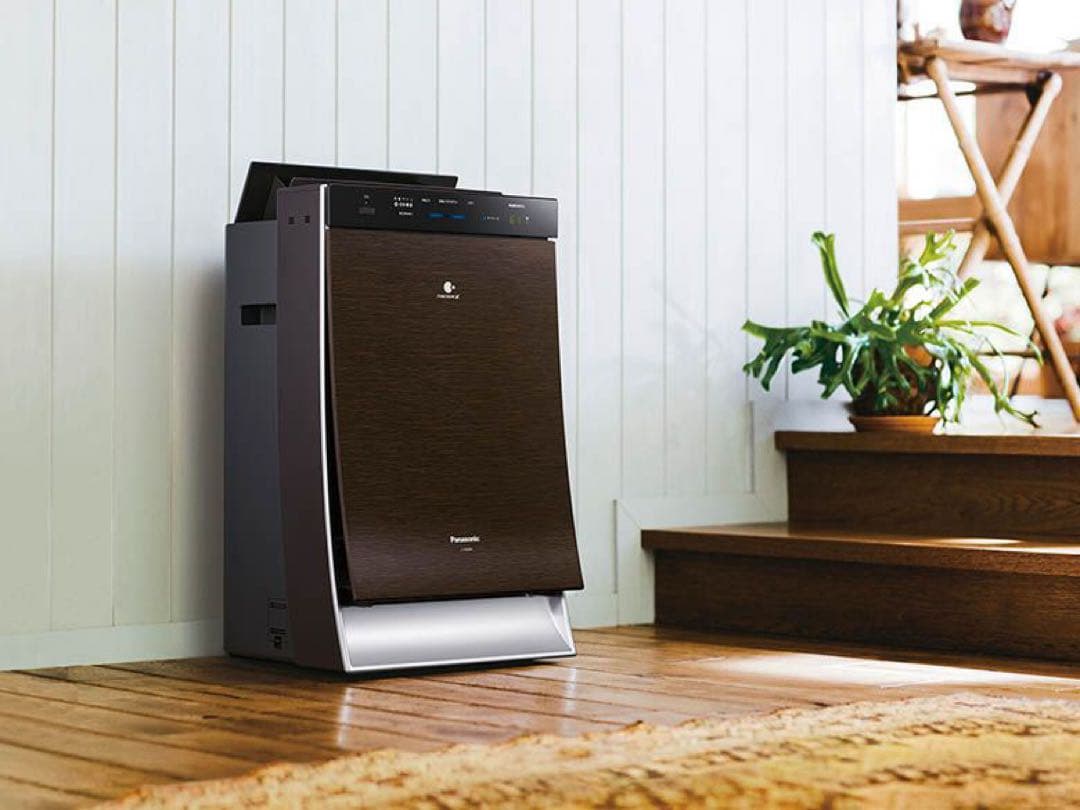 Panasonic 空気清浄機 木目調