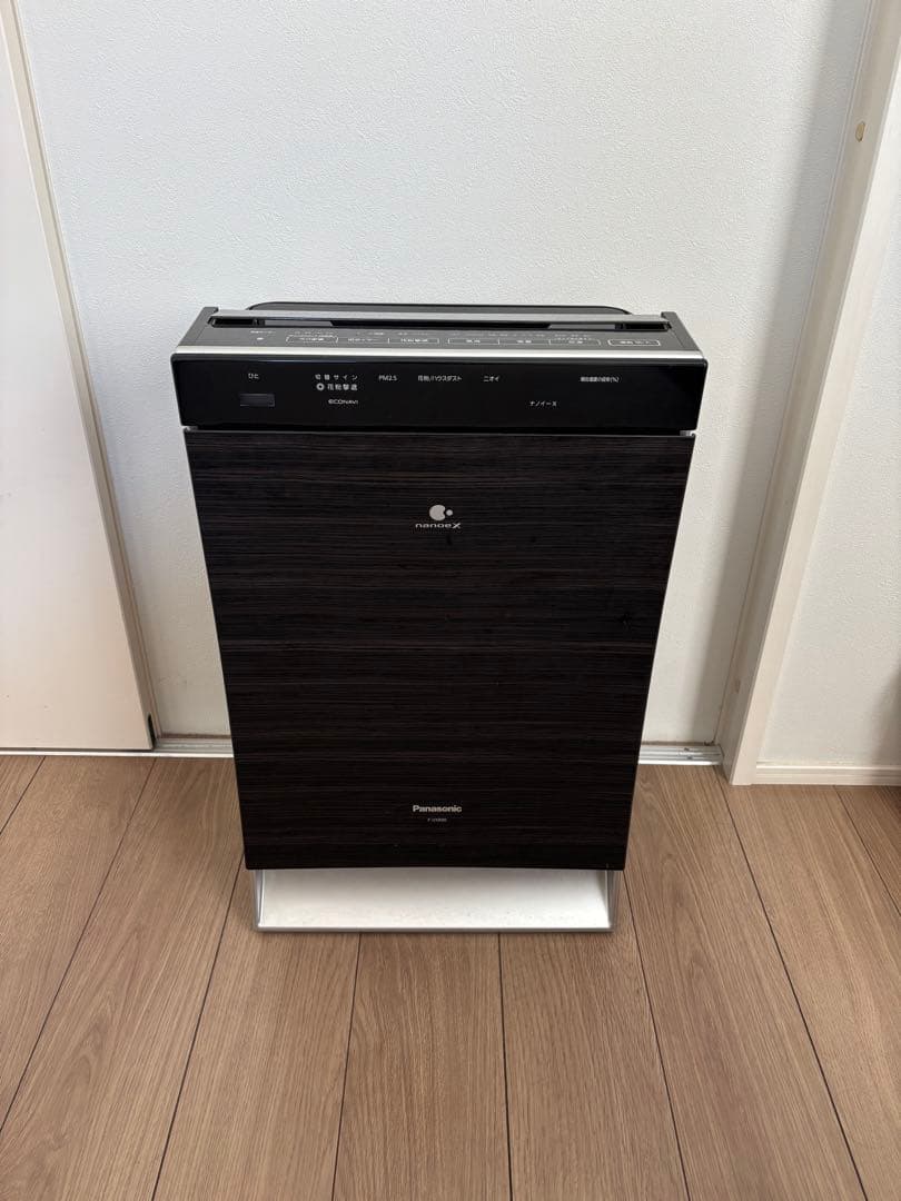 Panasonic 空気清浄機 木目調