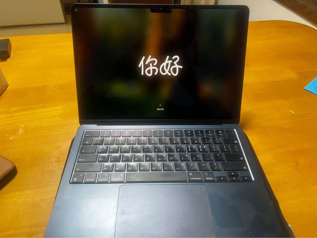 MacBook Air M 2本体 高解像度ディスプレイ