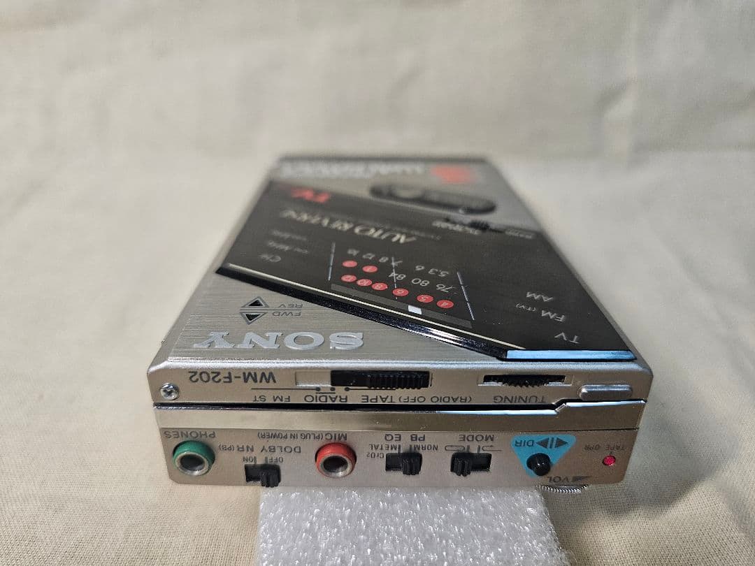 整備済み動作美品 WM-F202 カセットウォークマン　ポータブルプレイヤー