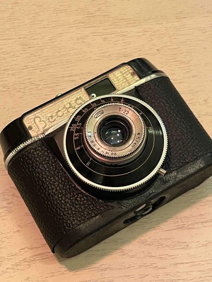 希少 Soviet GOMZ Vesna 35mmカメラ 純正革ケース付