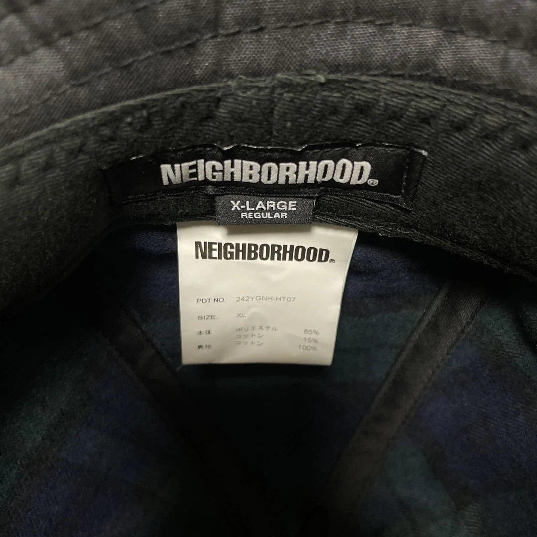 NEIGHBORHOOD ブラック バケットハット X-LARGE
